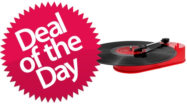 This Mini Portable USB Turntable Is Your Preservationist Deal of the Day