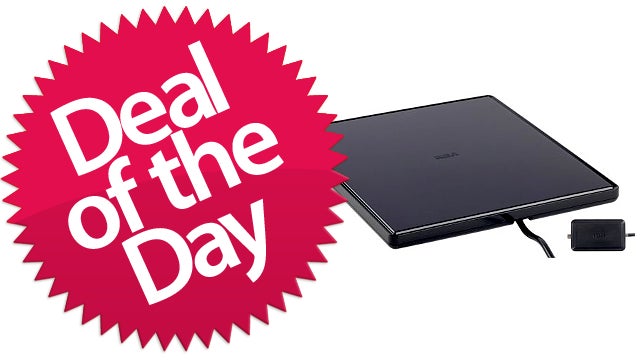 This Flat Indoor TV Antenna Is Your Freedom-From-Cable Deal of the Day