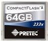 Pretec's Stumps Up 64GB Compact Flash Card, and 100GB: World's Largest