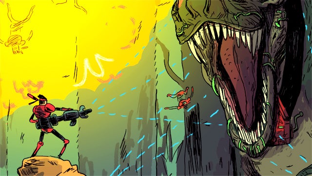 Time Travel, Lasers and Dinosaurs Add Up to the Video Game of One Man’s Dreams