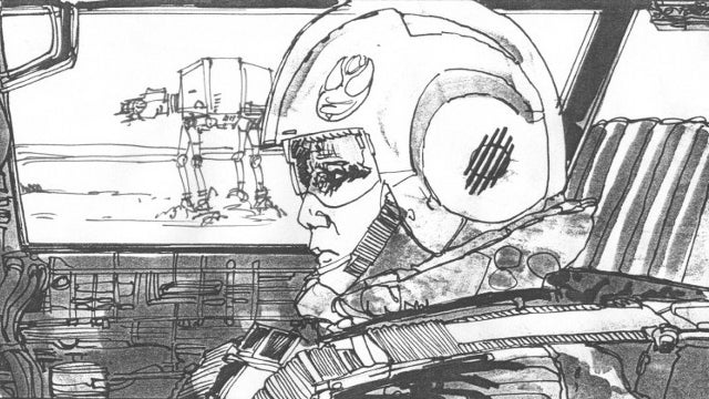Unseen Empire Strikes Back Storyboards Detailing the Battle of Hoth!