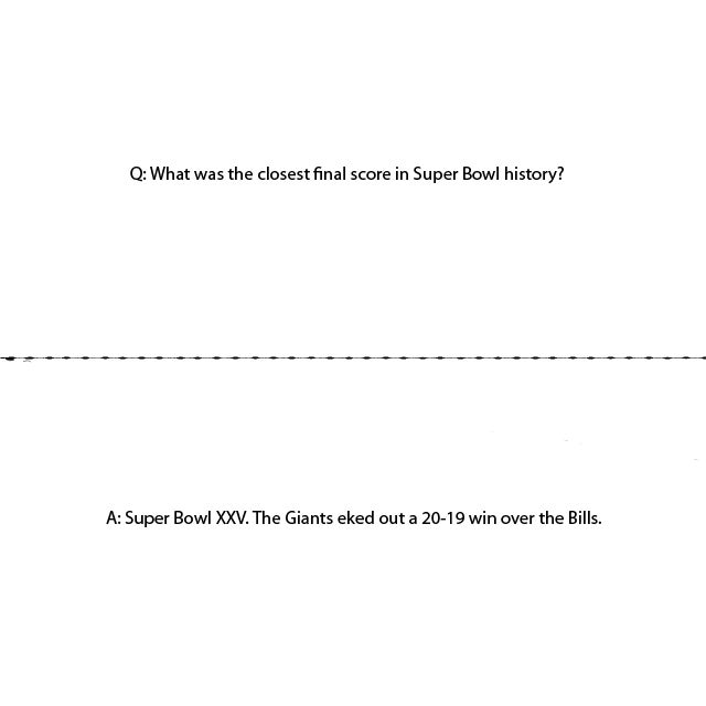 Use These Friday Night Flash Cards to Drop Some Knowledge on Super Bowl Sunday