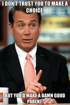 John Boehner's Woman Problem Makes For Delightful Meme