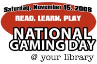 National Gaming Day at Your Local Library