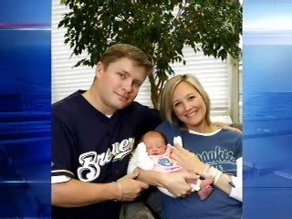 Baby Sees First Brewers' Playoff Game, Cries, Spits Up