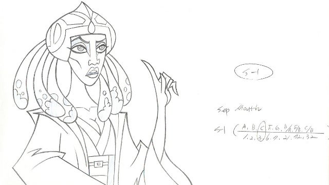 Concept Art from Lucas' forgotten Star Wars Animated Series
