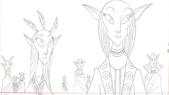 Concept Art from Lucas' forgotten Star Wars Animated Series