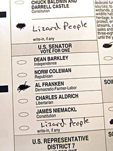 Minnesotans Find Voting For Al Franken or Norm Coleman Very Difficult