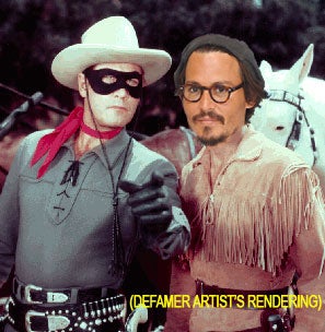First Look! Disney Mule Johnny Depp Reviving Tonto For New, 'Lone Ranger'-Starved Generation