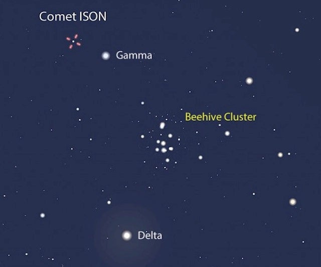 How to Spot Comet ISON in the Early Morning Sky