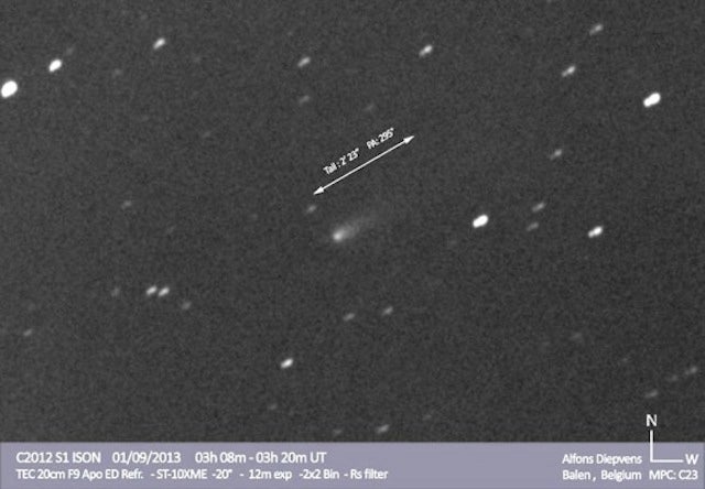 How to Spot Comet ISON in the Early Morning Sky