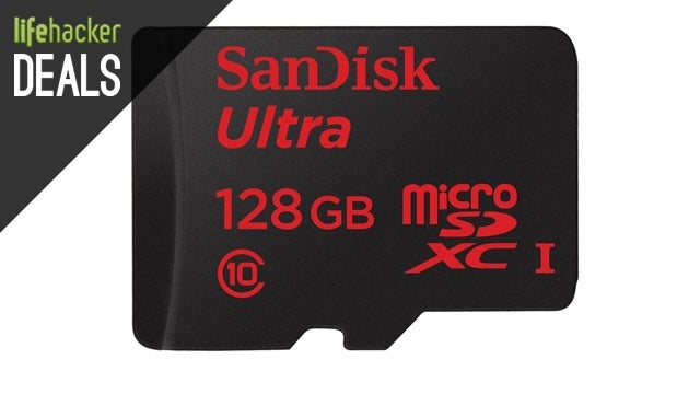 This Brand New 128GB MicroSD Card is Already $80 Off