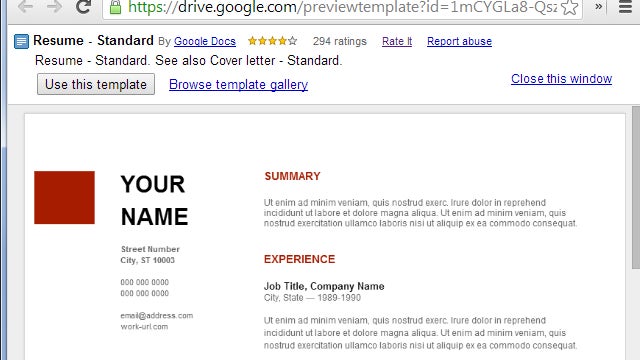 5 Google Docs Resume Templates And How To Use Them The Muse