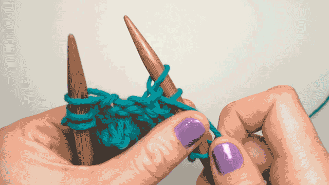 Learn How to Knit in Eight Easy GIFs