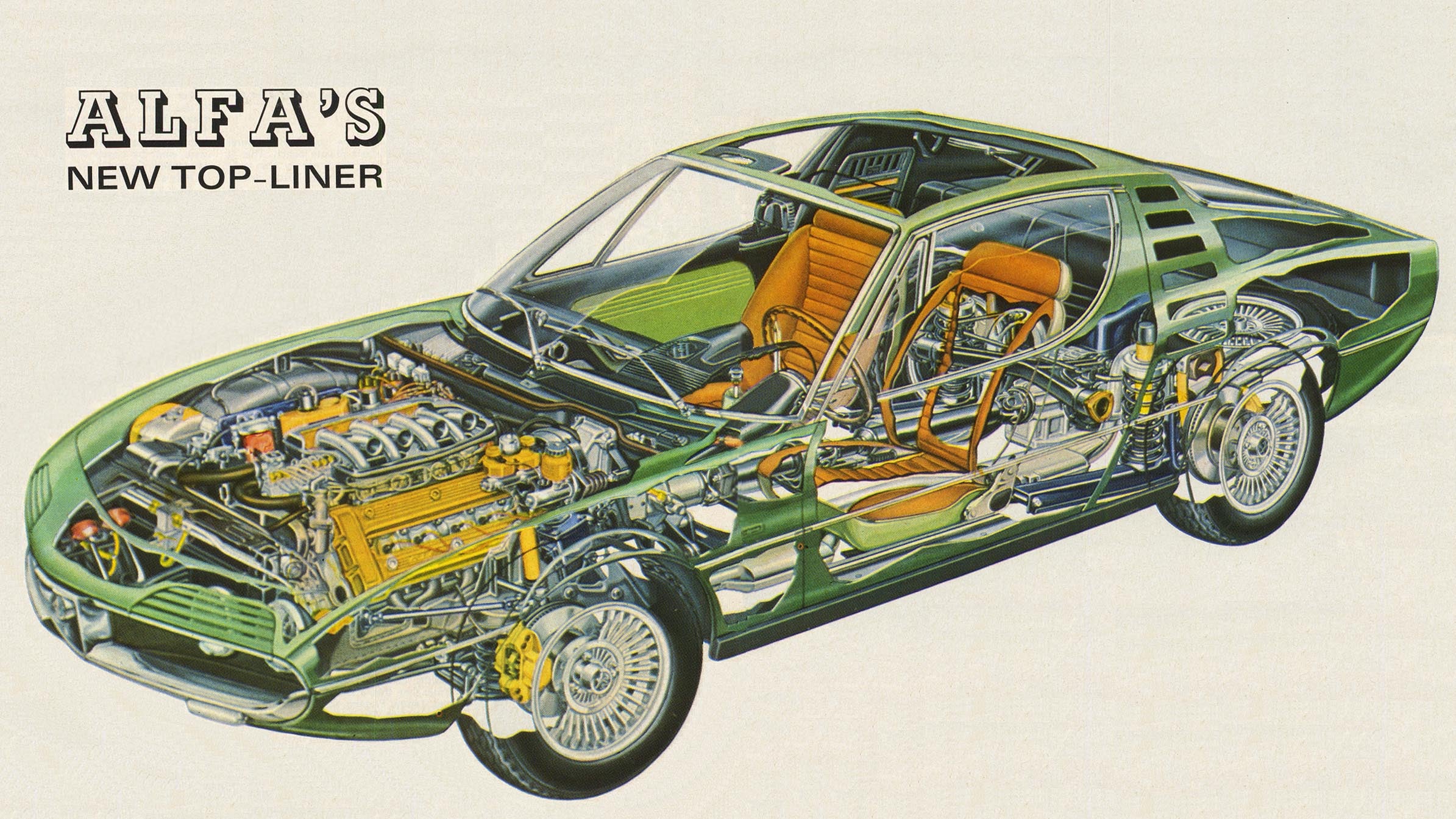 Alfa Romeo Montreal group 3 (1972) - Racing Cars