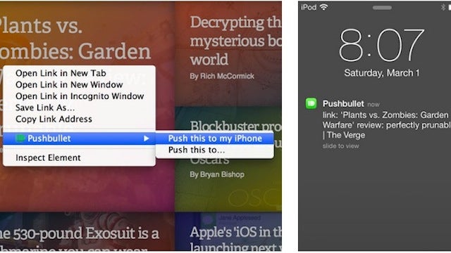PushBullet Shares Anything Between Your PC and iPhone In Seconds