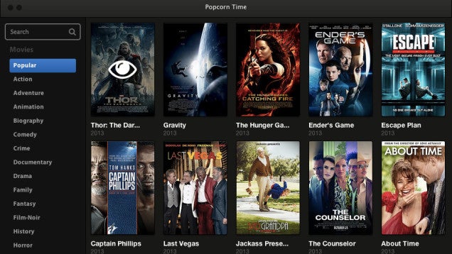 Torrent Site Popcorn Time, Shut Down Yesterday, Is Alive Again