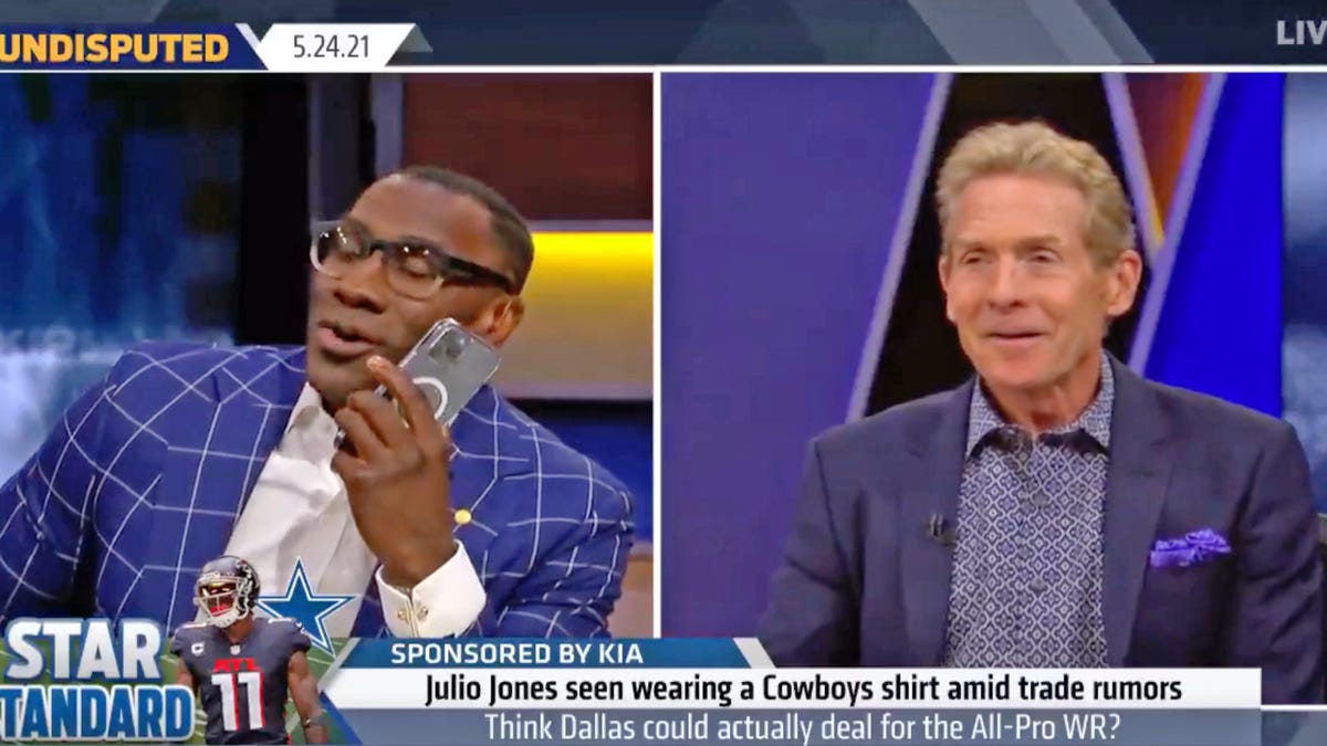 Shannon Sharpe sold Julio Jones out – there’s a pattern here 1 Shannon Sharpe sold Julio Jones out – there’s a pattern here