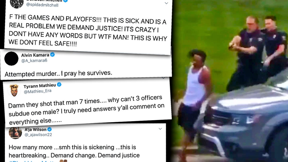Sports World Points to a More Important Conversation: Jacob Blake’s Shooting - Sports World Points to a More Important Conversation: Jacob Blake’s Shooting
