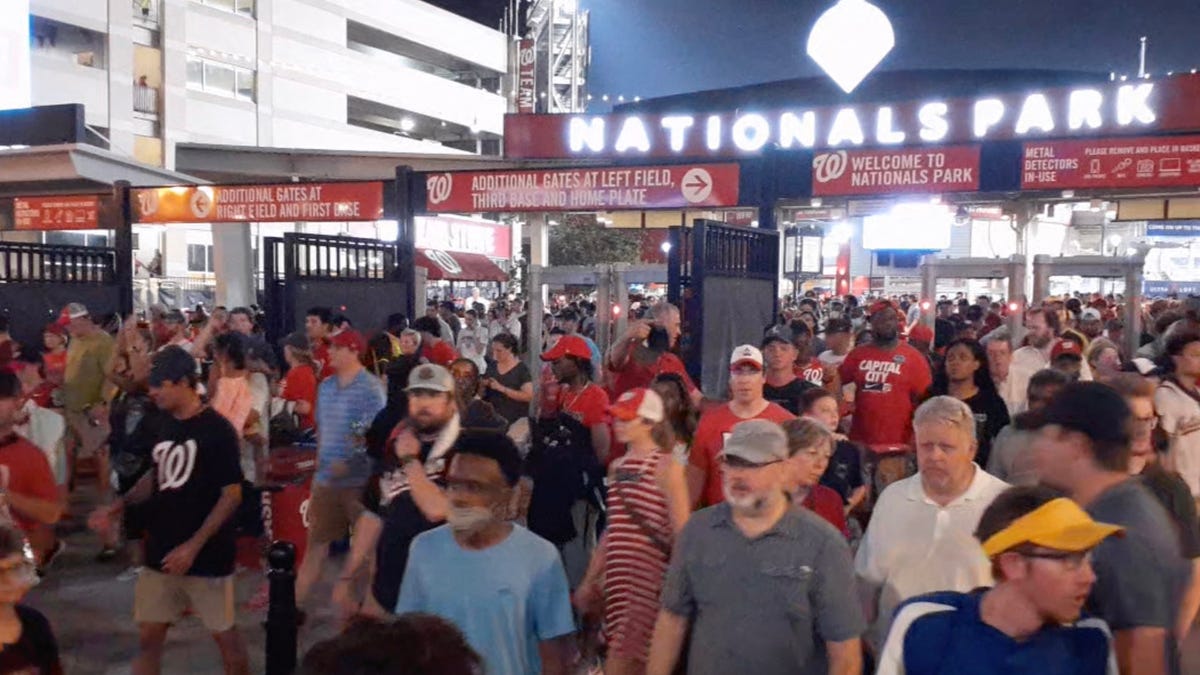 It’s a miracle no one was seriously hurt inside Nats Park last night 1 It’s a miracle no one was seriously hurt inside Nats Park last night