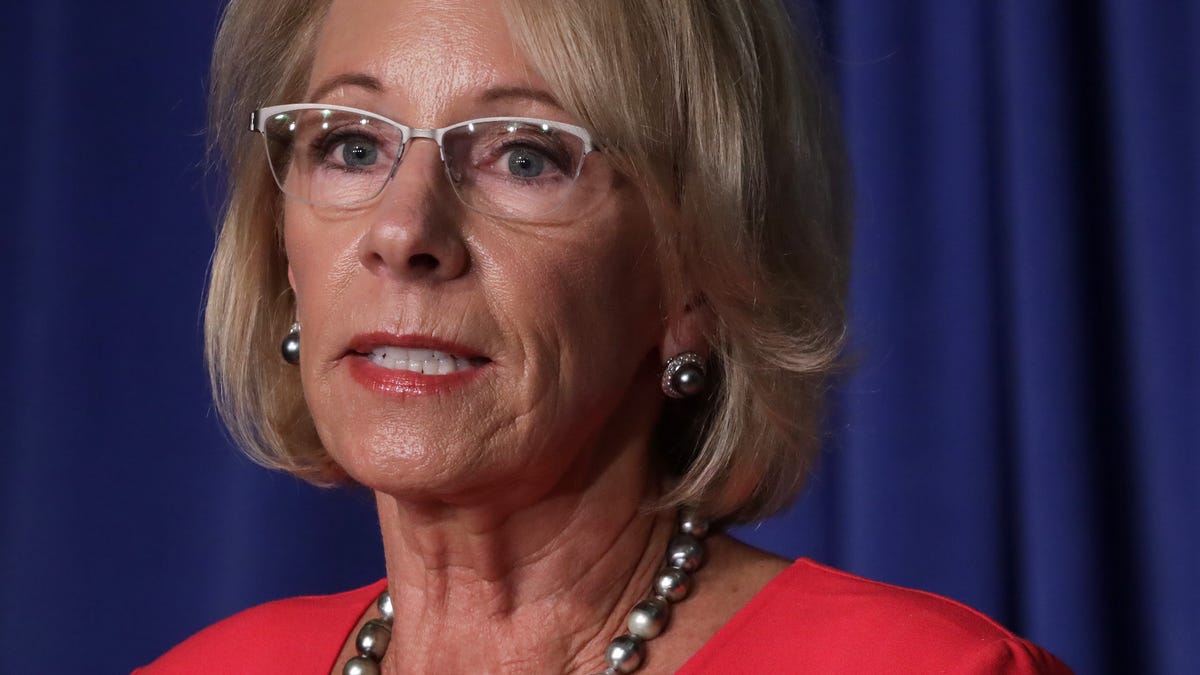 Betsy DeVos and the NCAA clearly do not care about campus sex assault - Betsy DeVos and the NCAA clearly do not care about campus sex assault