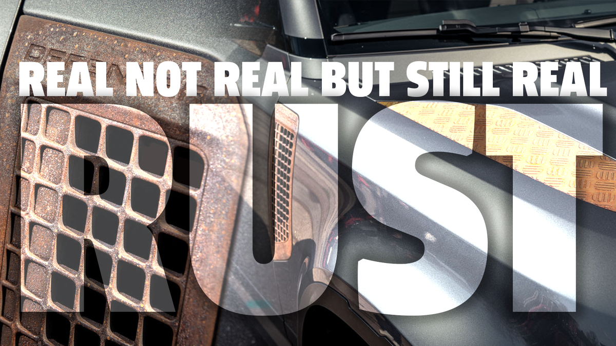 Finally, A Company Can Make Your Brand New Land Rover Defender All Rusty 1 Finally, A Company Can Make Your Brand New Land Rover Defender All Rusty