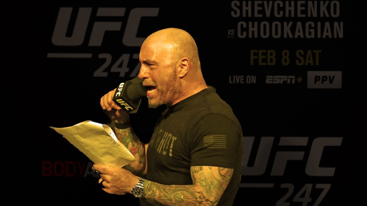Joe Rogan is, and has always been, nothin' but a whiner - Joe Rogan is, and has always been, nothin' but a whiner