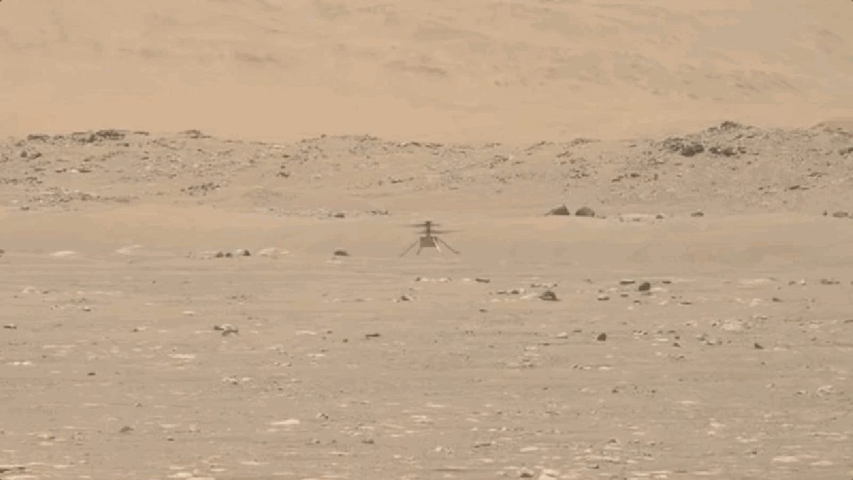 NASA's Ingenuity Drone Could Potentially Glow During Flights On Mars 1 NASA's Ingenuity Drone Could Potentially Glow During Flights On Mars