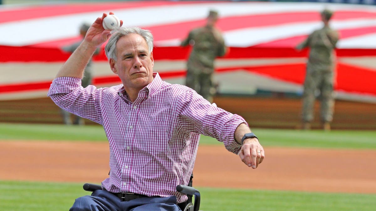 Texas Gov. Greg Abbott boycotts first pitch at Rangers’ packed home opener over MLB pulling ASG out of Georgia - Texas Gov. Greg Abbott boycotts first pitch at Rangers’ packed home opener over MLB pulling ASG out of Georgia