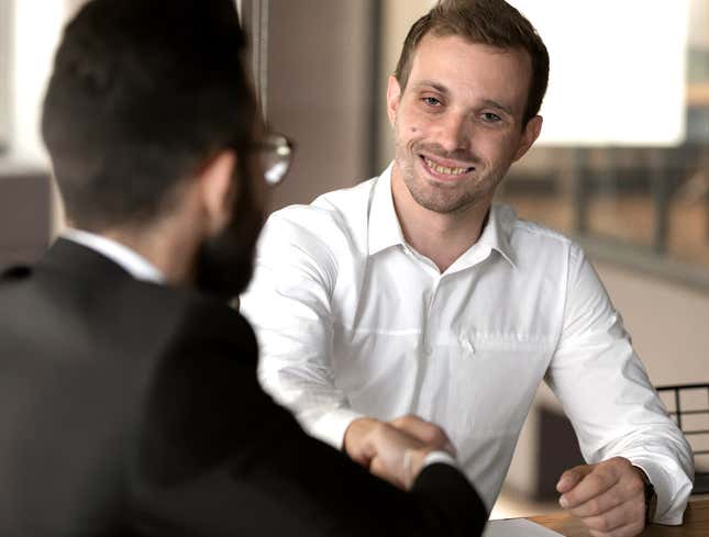 Job Applicant Makes Memorable First Impression By Having Weird Looking Face