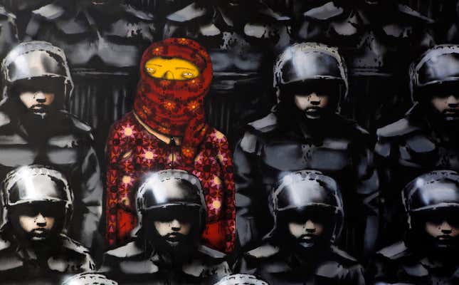 Why Banksy Is Probably A Woman