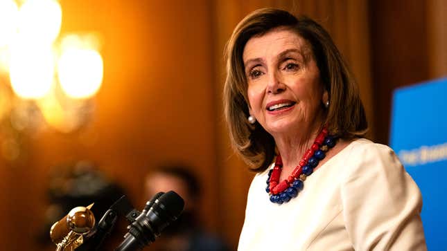 Nancy Pelosi Introduces Landmark Legislation To Provide Aid For