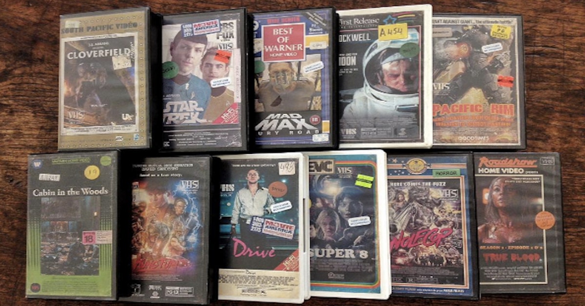 Artist Creates Classic Vhs Covers For Modern Movies Gizmodo Australia