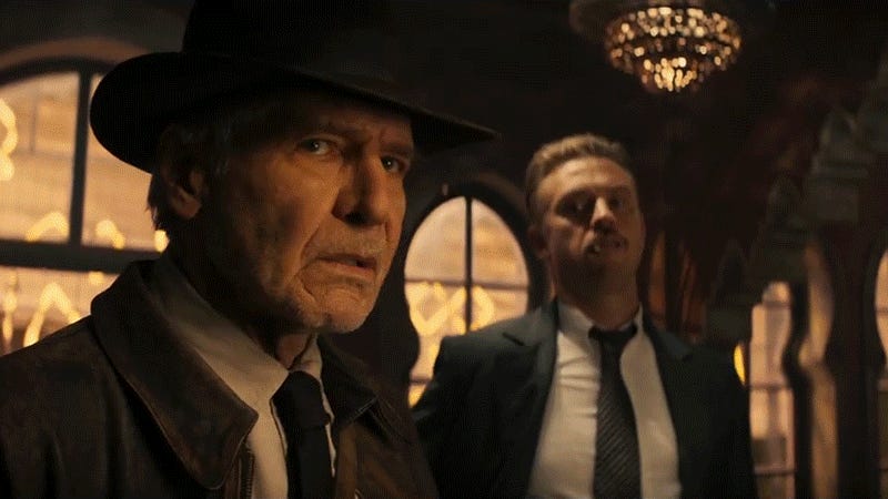 The Dial Of Destiny Harrison Ford Punches Nazis Again In Super Bowl Spot