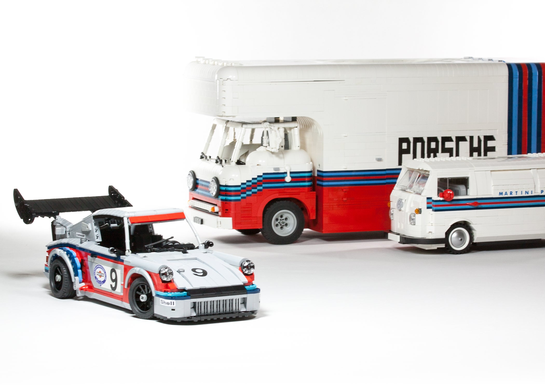 Lego Porsche Martini Racing Team