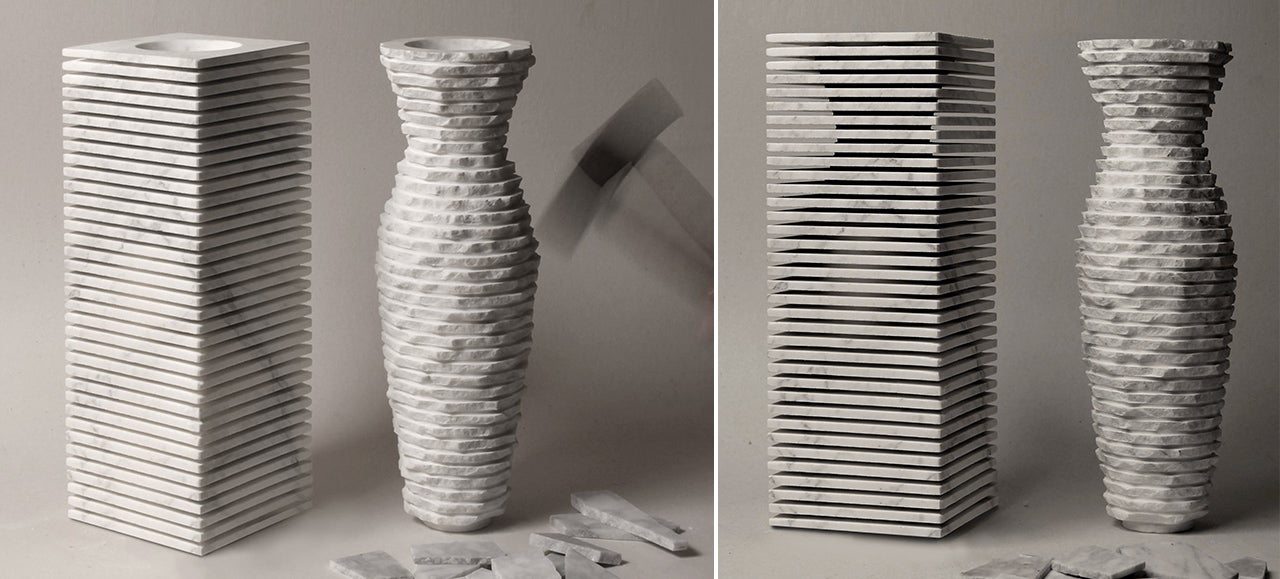 Amateur Michelangelos Can Sculpt This Marble Vase Themselves