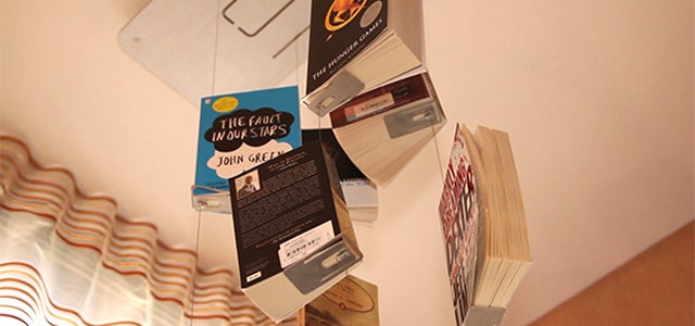 Cool thingamajig lets you have your books flying around your home