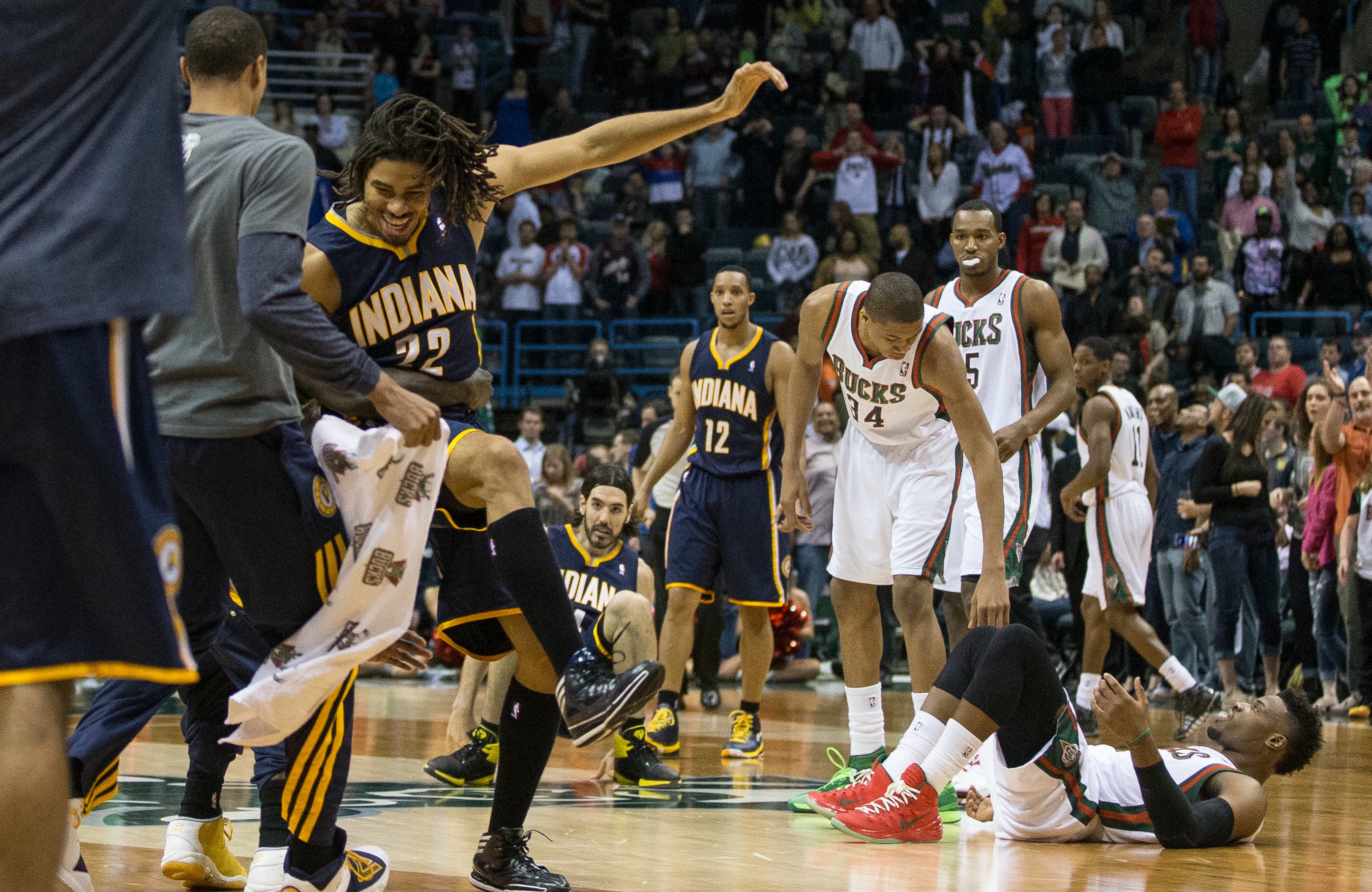 Pacers Bench All Five Starters, Still Beat Bucks