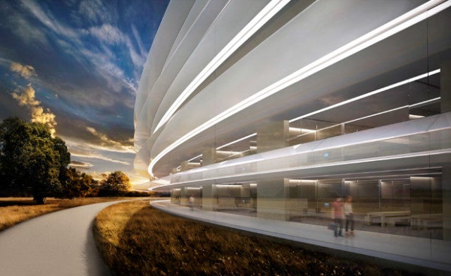 Norman Foster on Apple's HQ: Over 1,000 Bikes, Four-Story Glass Doors