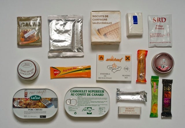 What military food ration packs look like around the world