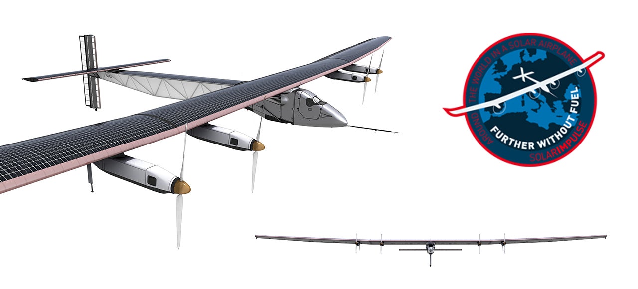 This Plane Will Circle the World Using Only the Power of the Sun
