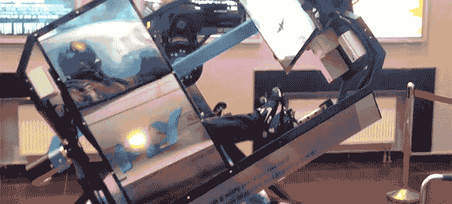 Amazing Arcade Flight Simulator Spins Players Completely Upside-Down