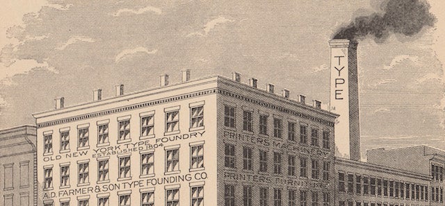 My Type of Neighborhood: Mapping the Type Foundries of New York City