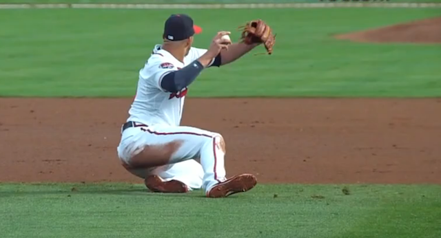 Andrelton Simmons Makes Impossible Throw Look Easy