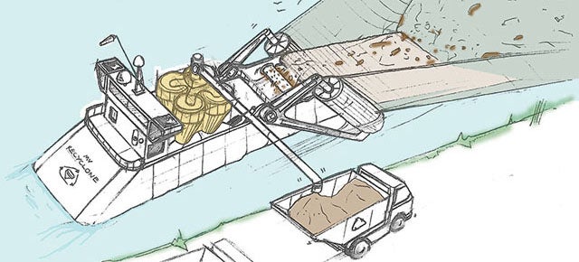 Dyson's Massive Floating Trash Vacuum Could Clean Up Our Rivers