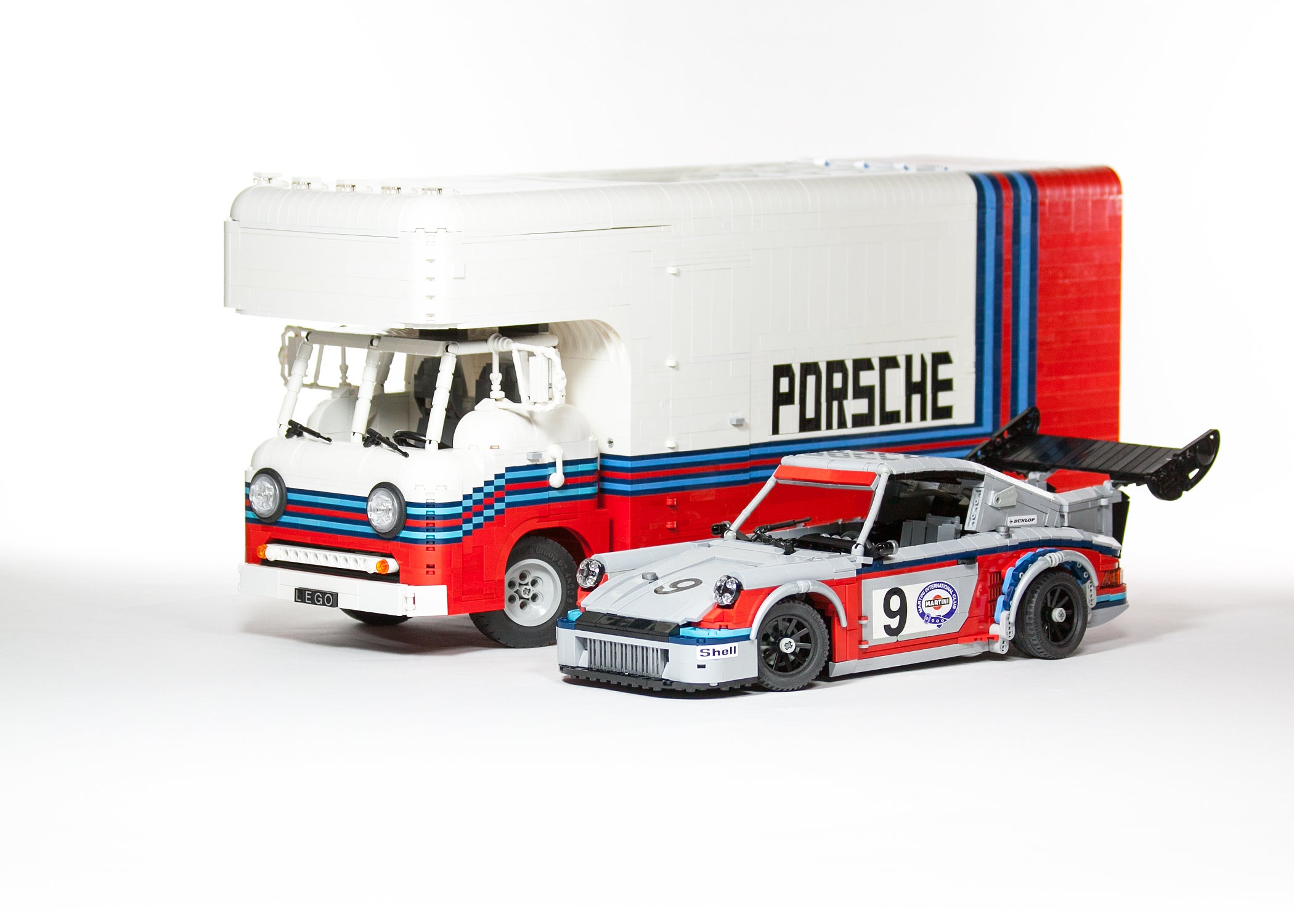 Lego Porsche Martini Racing Team
