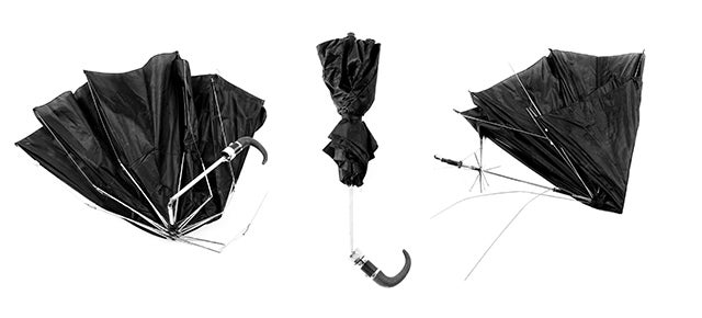 Mangled Umbrella Photos Put a Staple of NYC Life In the Spotlight