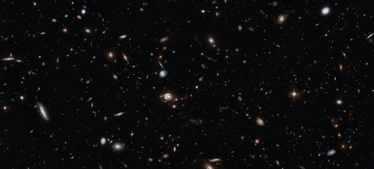 This New Hubble Pic Takes Us Halfway to the Edge of the Universe