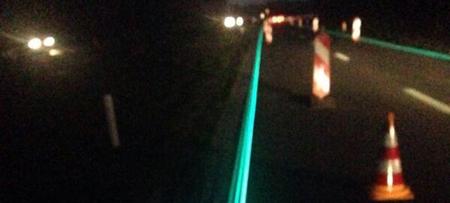 Glow-in-the-Dark Roads Finally Exist Outside of Hot Wheels