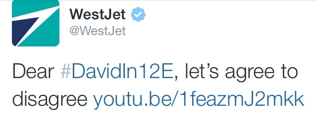 WestJet Responds To Sexist #DavidIn12E With &quot;Women In Aviation&quot; Video